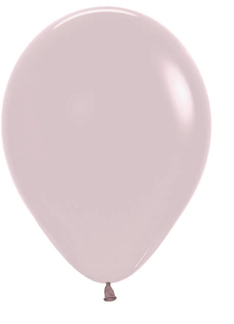 Globo Latex Redondo Pastel Dusk Rosa R-12 *50und Sempertex